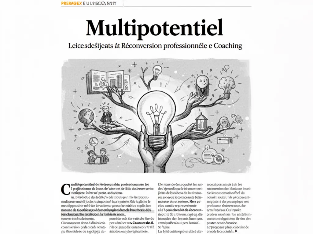 Test multipotentiel : êtes-vous multipotentiel ? Préparer sa transition pro