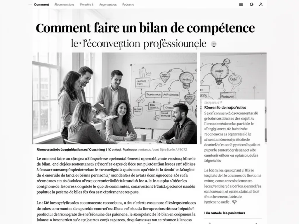 Comment faire un bilan de compétences efficace ?